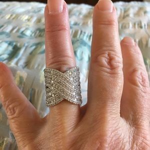 Bella Luce 3.89 CTW CZ, 925 Sterling Silver Ring.